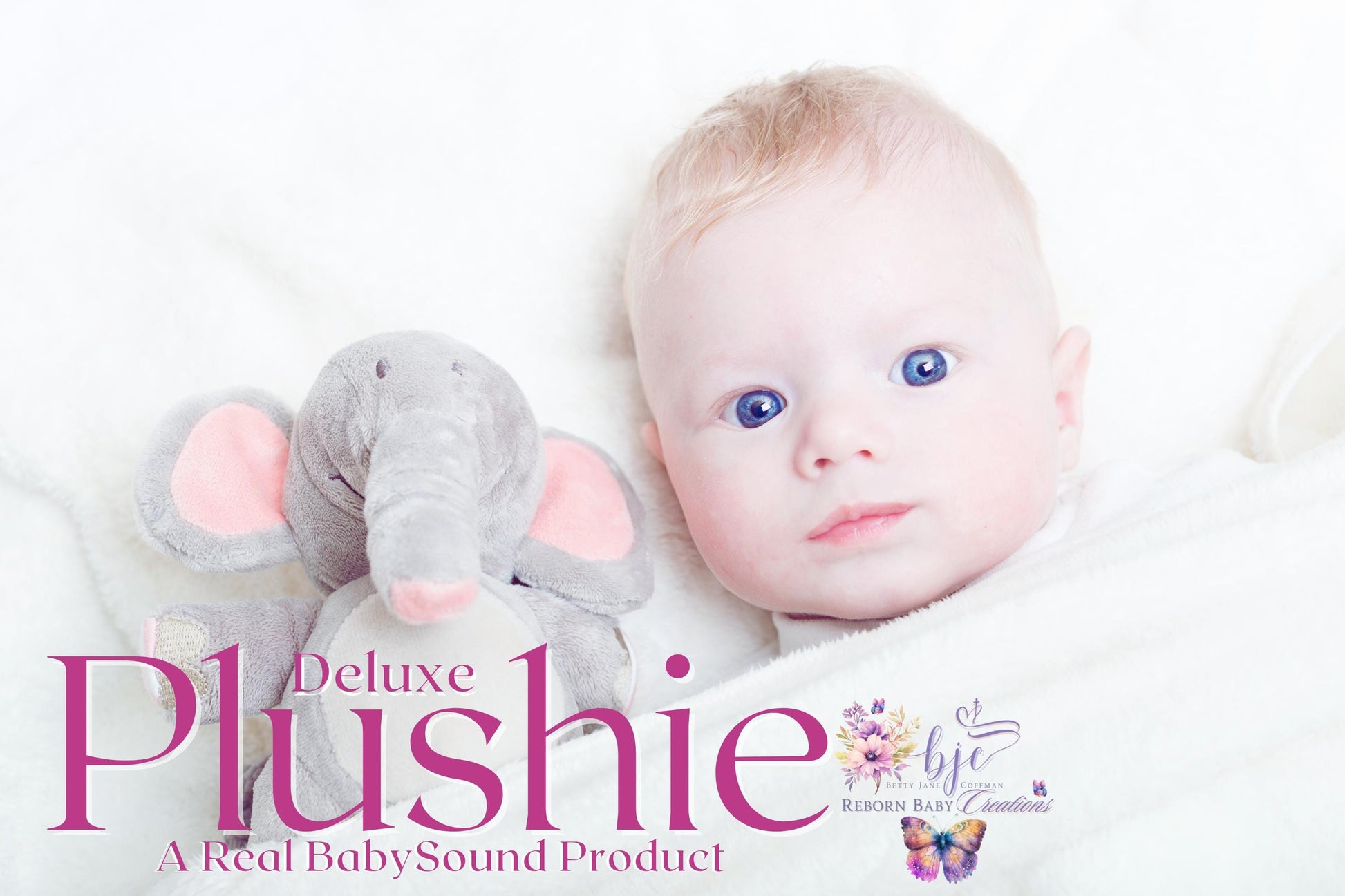 BabySound Plushie Will Help Bring Your Reborn Baby To Life! ***This is NOT a DOLL!