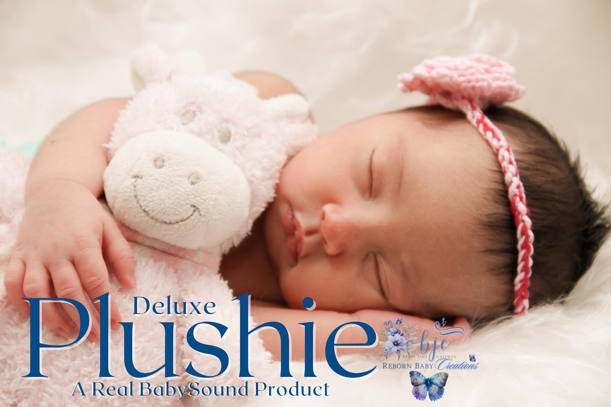 BabySound Plushie Will Help Bring Your Reborn Baby To Life! ***This is NOT a DOLL!