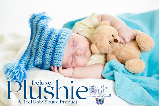 BabySound Plushie Will Help Bring Your Reborn Baby To Life! ***This is NOT a DOLL!