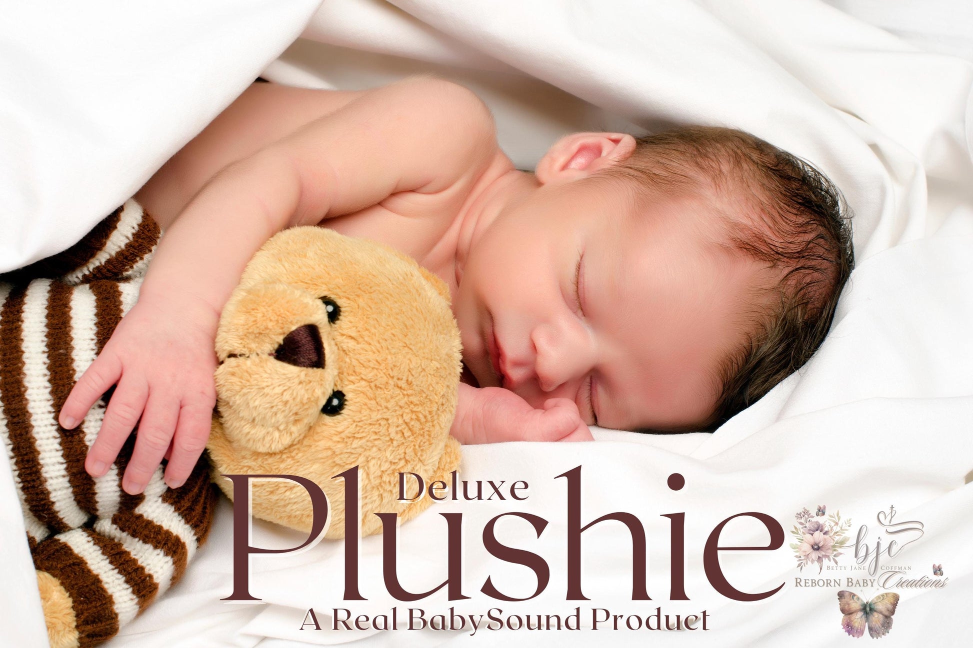BabySound Plushie Will Help Bring Your Reborn Baby To Life! ***This is NOT a DOLL!