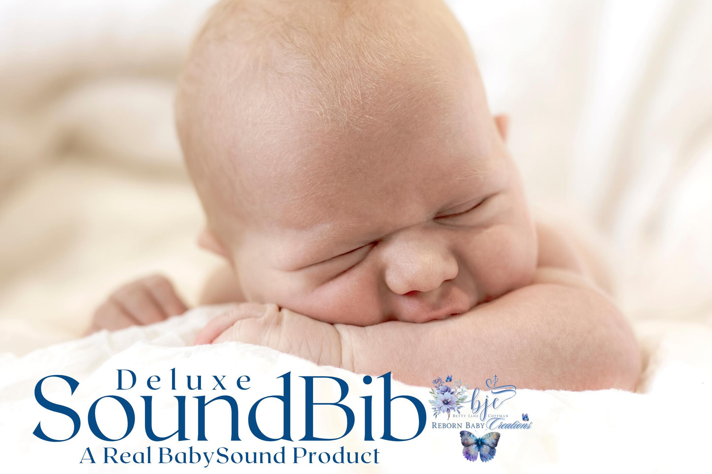 BabySound Bib ~ Doll Sound Box For Reborn Baby. Real BabySound Technology! *NOT A DOLL