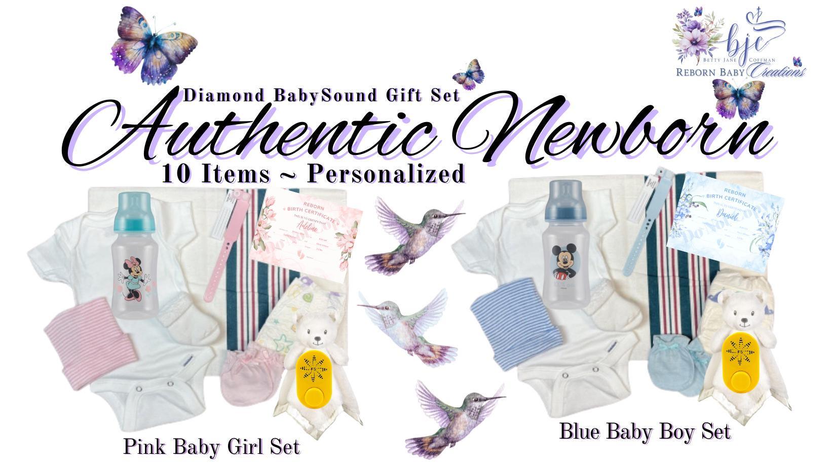 DIAMOND BabySound Gift Set ~ 10 Items Personalized