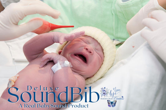 BabySound Bib ~ Doll Sound Box For Reborn Baby. Real BabySound Technology! *NOT A DOLL
