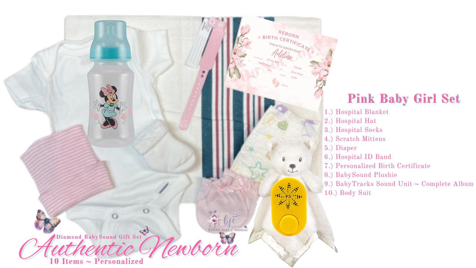 DIAMOND BabySound Gift Set ~ 10 Items Personalized