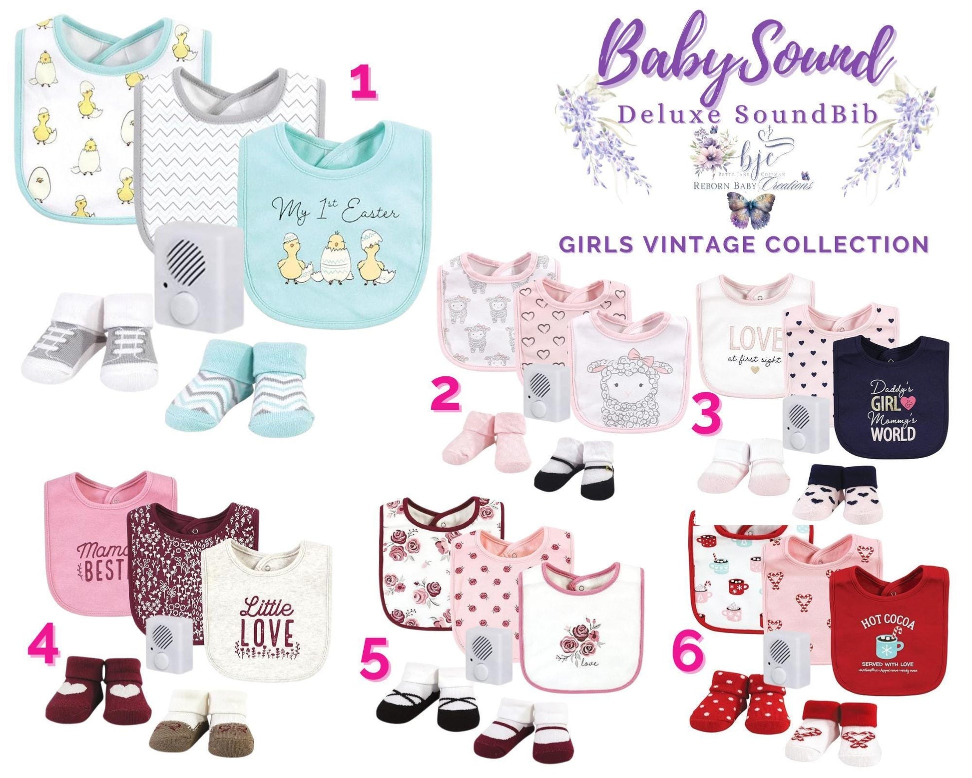 Complete BabySound Bundle! Make Reborn Play Even Better With BabySound Products! Created with Real BabySound Technology.