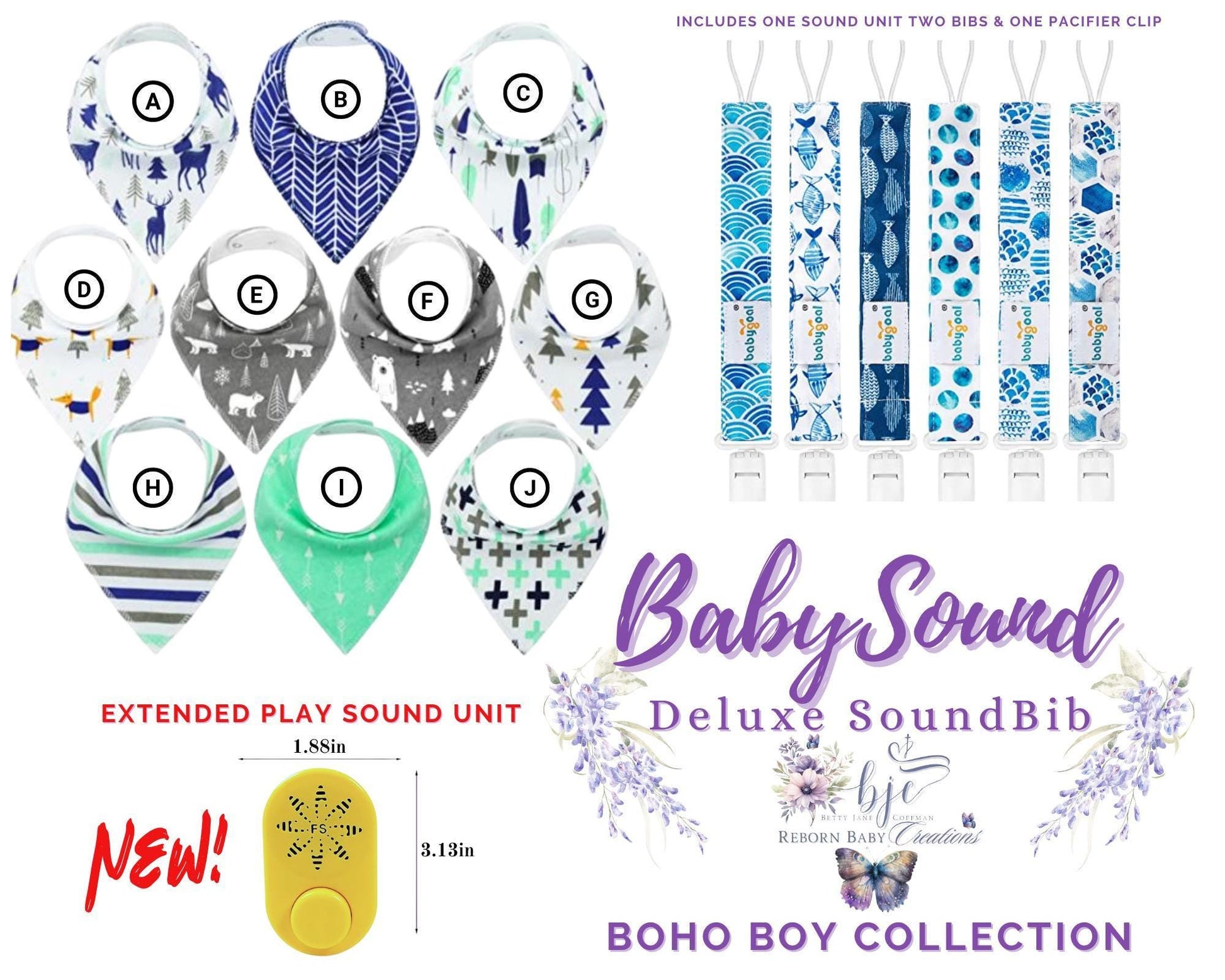 Complete BabySound Bundle! Make Reborn Play Even Better With BabySound Products! Created with Real BabySound Technology.