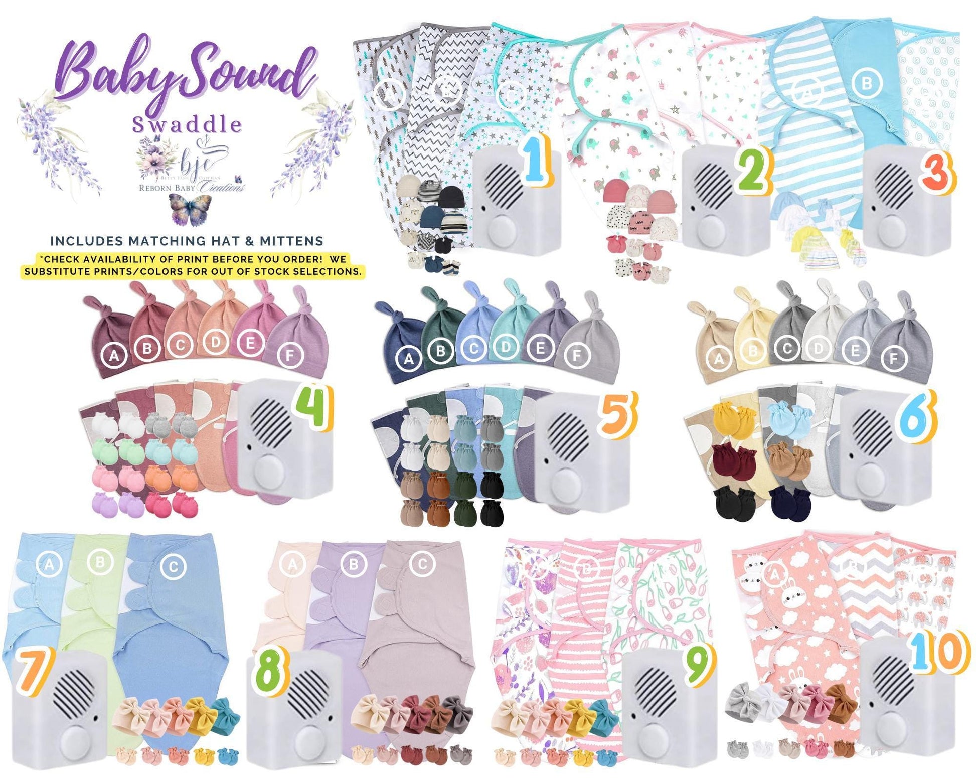 Complete BabySound Bundle! Make Reborn Play Even Better With BabySound Products! Created with Real BabySound Technology.