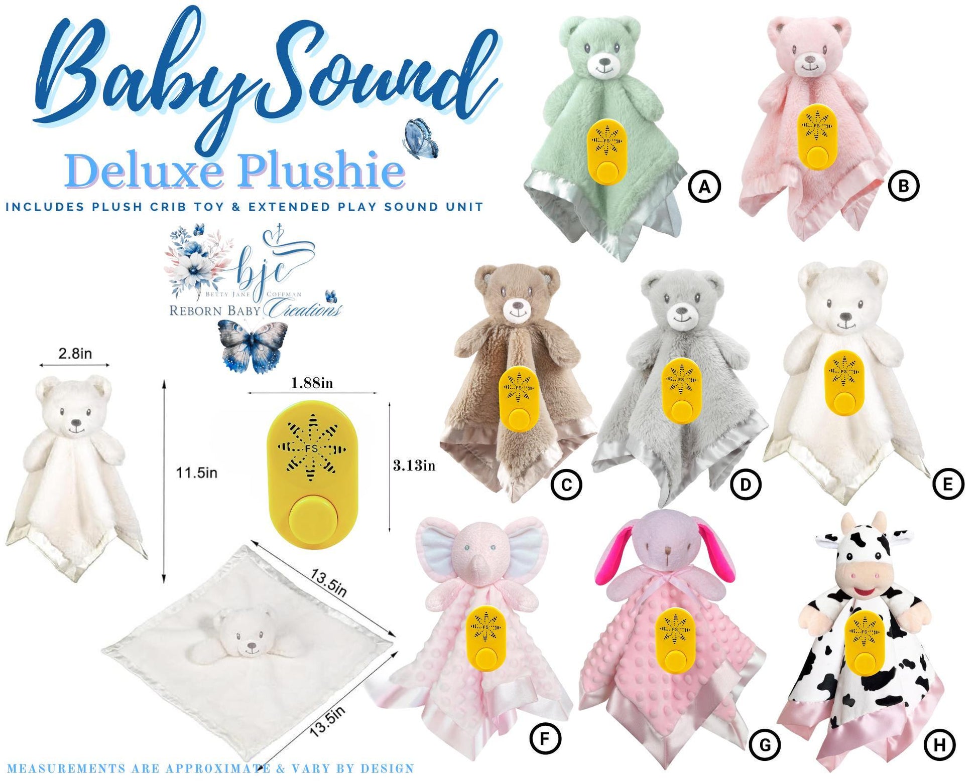 Complete BabySound Bundle! Make Reborn Play Even Better With BabySound Products! Created with Real BabySound Technology.