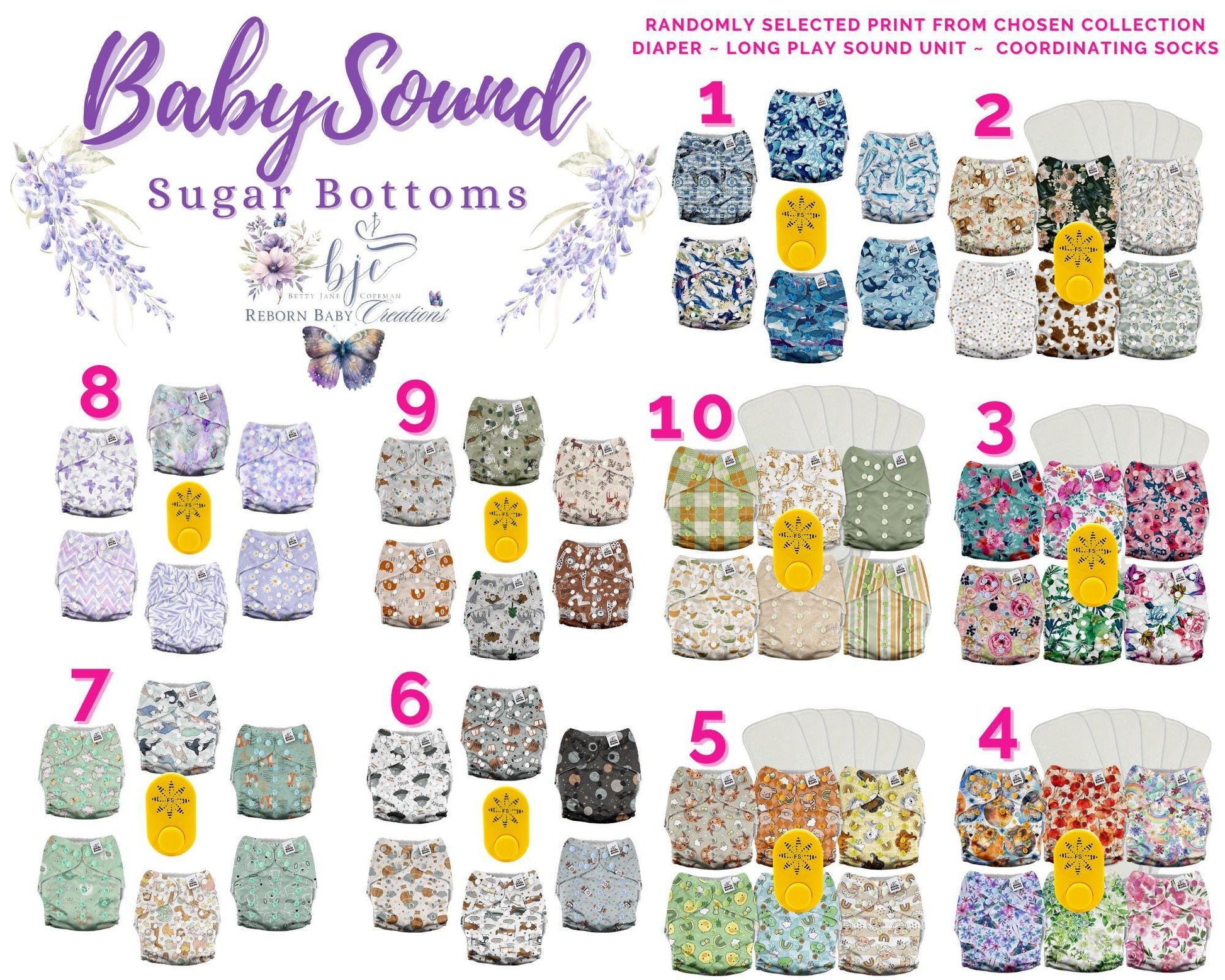 Complete BabySound Bundle! Make Reborn Play Even Better With BabySound Products! Created with Real BabySound Technology.