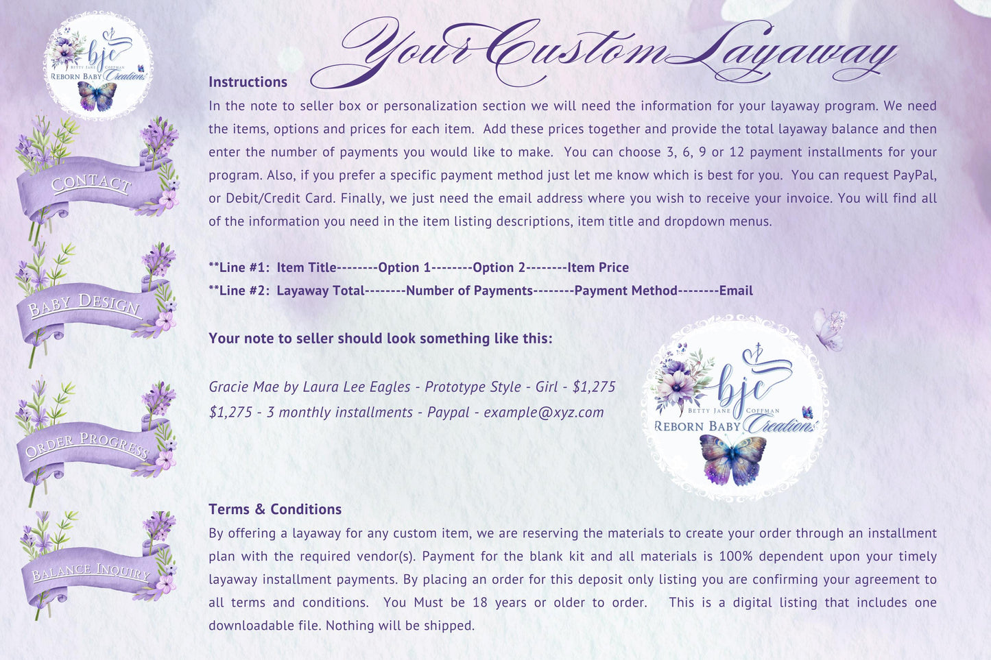 Vinyl Reborn Baby Layaway Plan: Flexible Payment Options