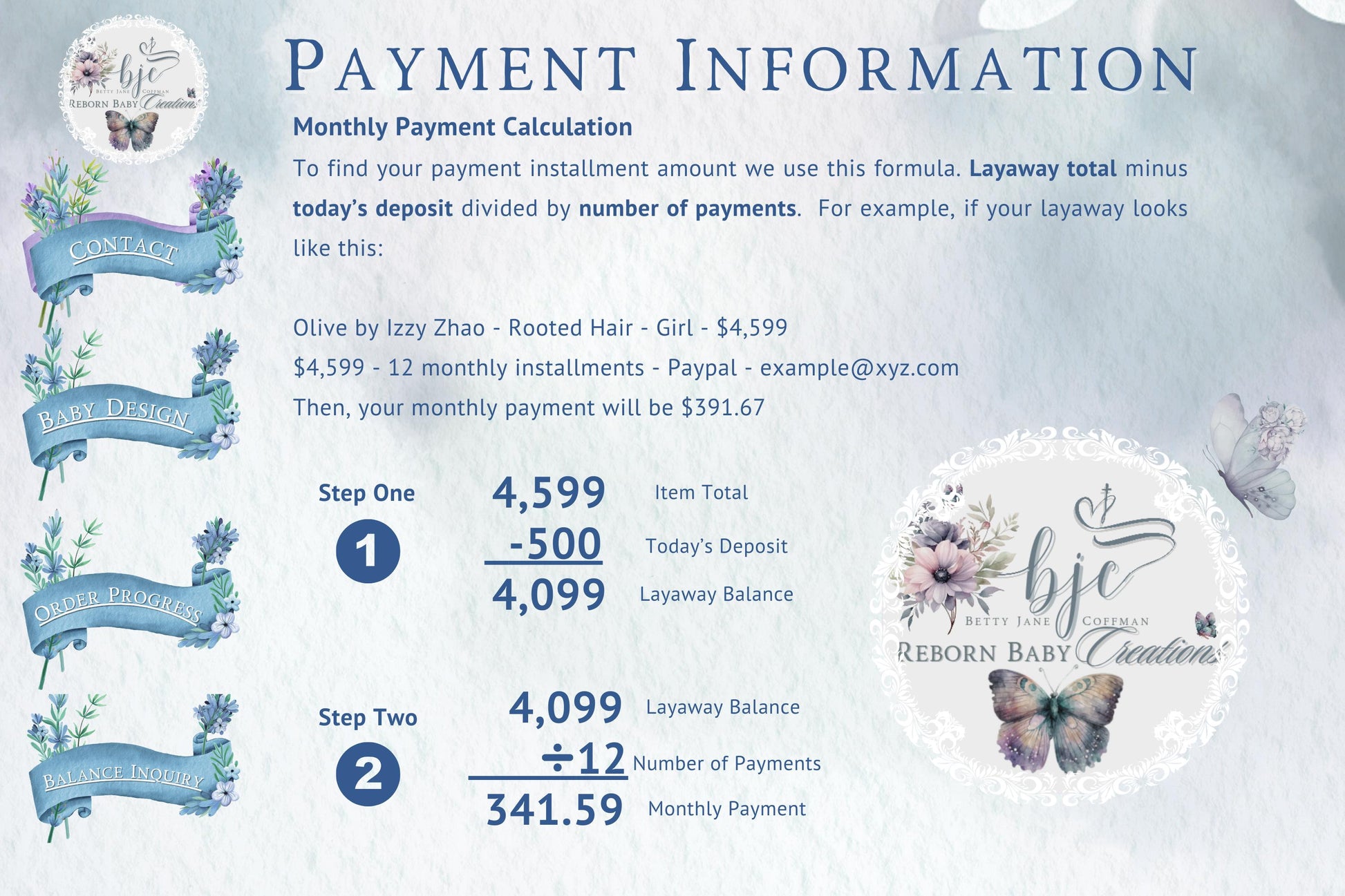 SILICONE LAYAWAY Want To Buy A Baby But Need A Layaway? Get Started Now With Just The Deposit. Layaway Plan For Silicone Babies.