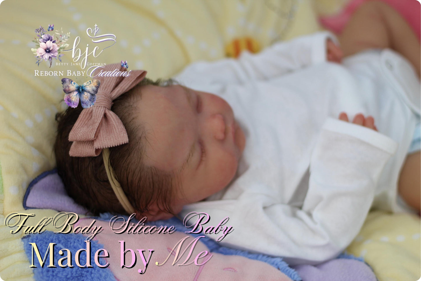 Full Silicone Baby Kaillie/Kellan Asleep (19.5 inches 7lbs 6oz)