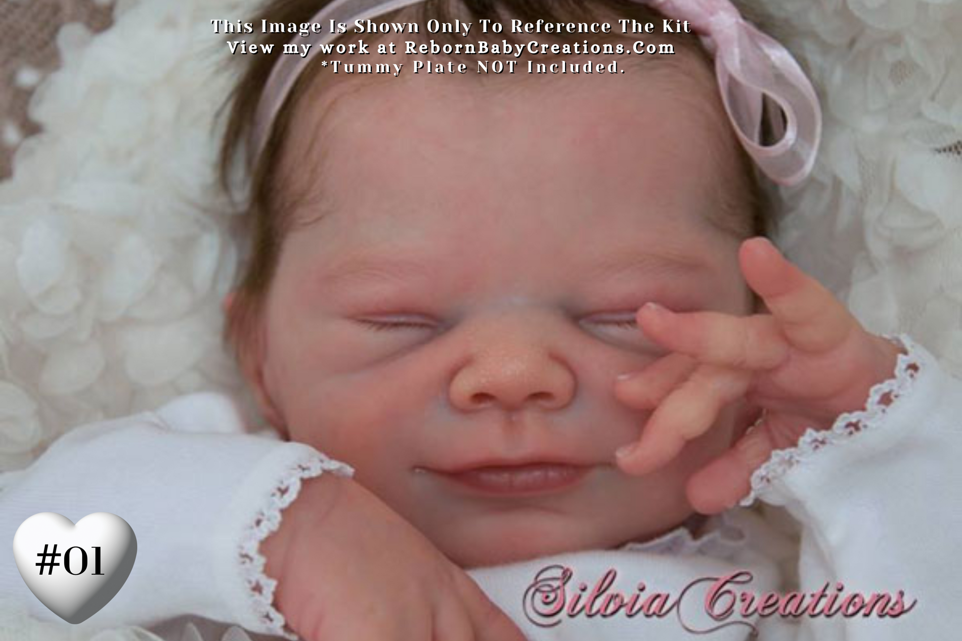 a baby is laying down with her hands on her face