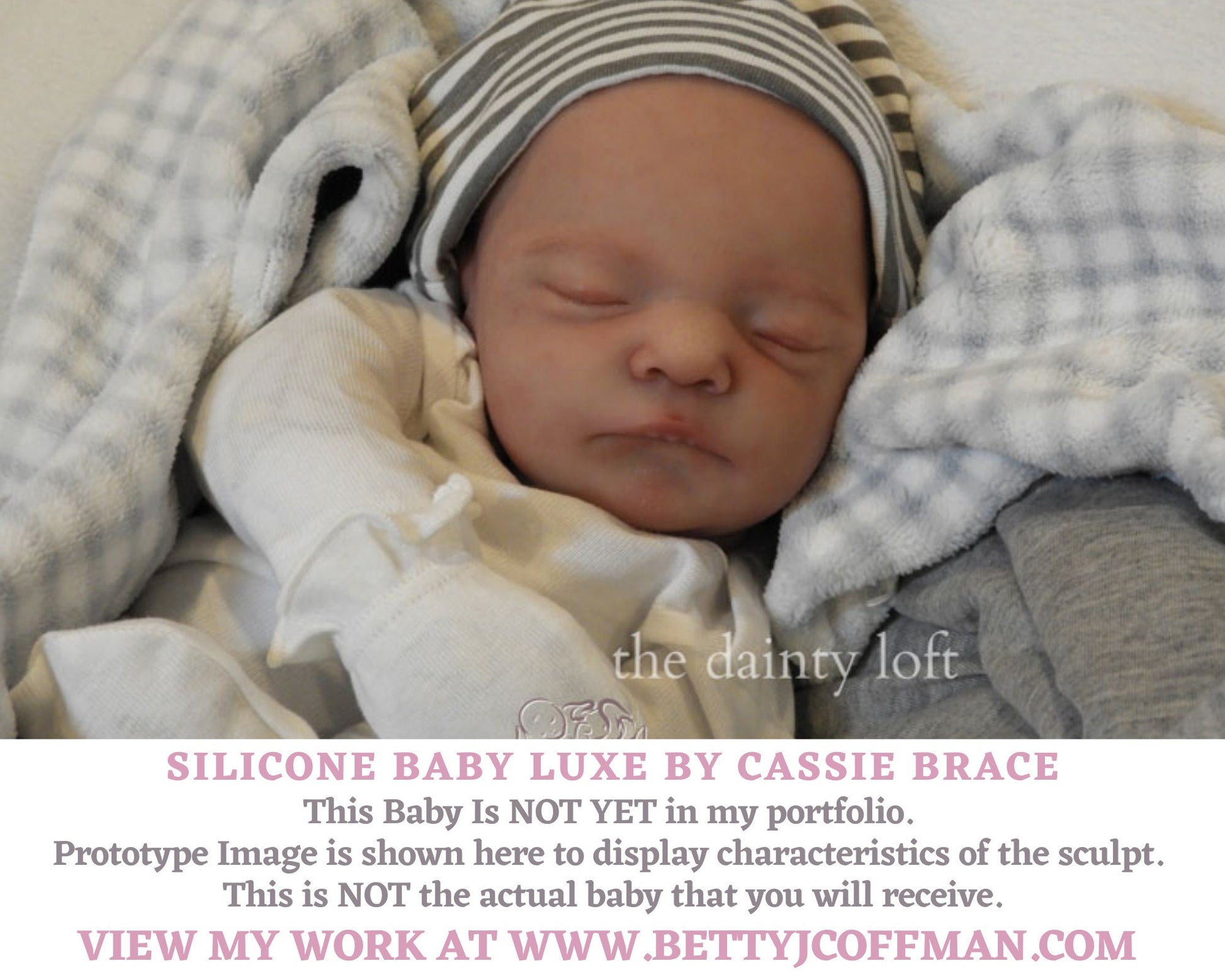 SiLiCoNe BaBy Luxe by Cassie Brace (18"+Full Limbs) with cloth body. Extended Processing Time May Be Required. ASK FIRST!