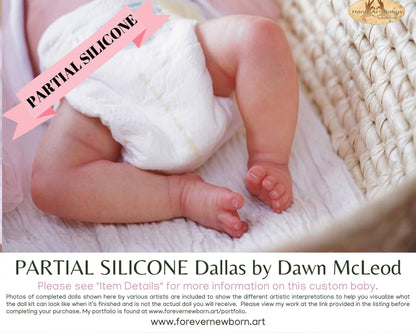 SiLiCoNe BaBy Dallas by Dawn McLeod (21"+ Full Limbs) with cloth body. Extended Processing Time May Be Required. ASK FIRST!