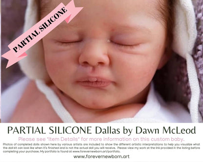SiLiCoNe BaBy Dallas by Dawn McLeod (21"+ Full Limbs) with cloth body. Extended Processing Time May Be Required. ASK FIRST!