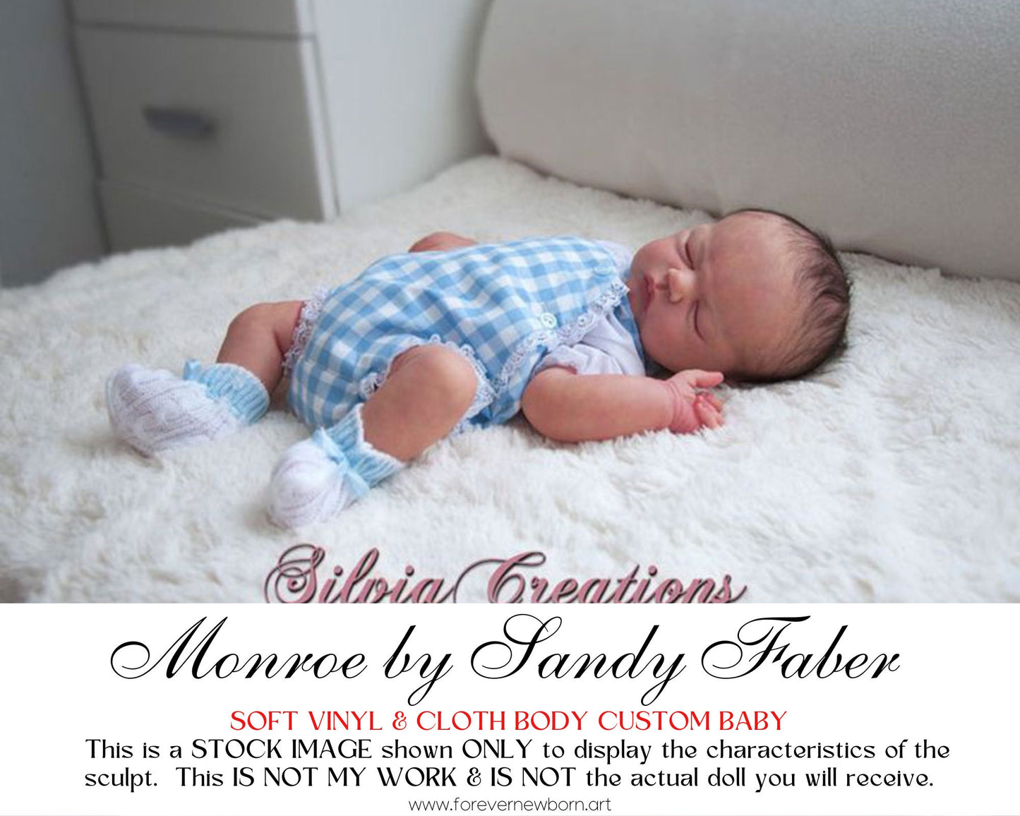 Beautiful Reborn Baby Dolls ~ CuStOm Monroe by Sandy Faber (20"+3/4 Limbs)