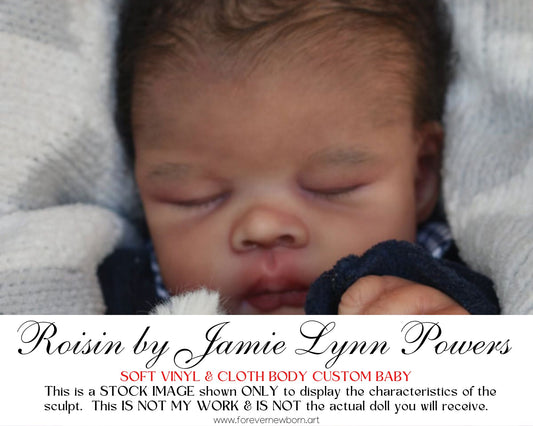 Ultra-Realistic ReBoRn BaBy ~ Roisin by Jamie Lynn Powers **Examples Of My Work Included (18"+ Full Limbs)