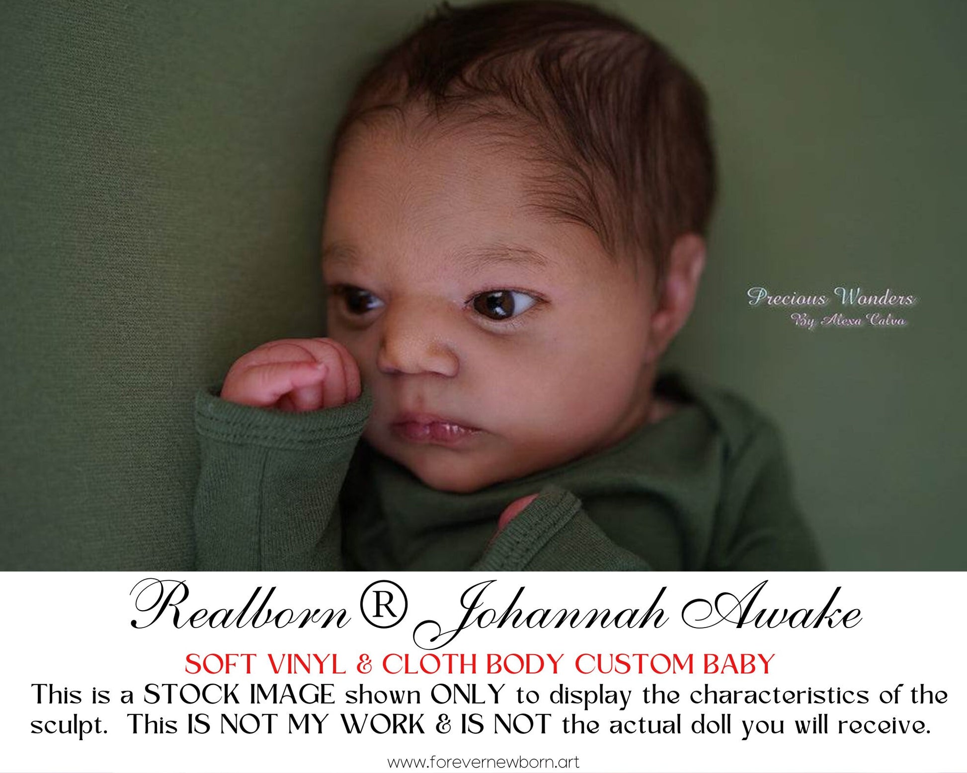 Beautiful Reborn Baby Dolls ~ CuStOm Realborn® Johannah Awake (19"+Full Limbs)