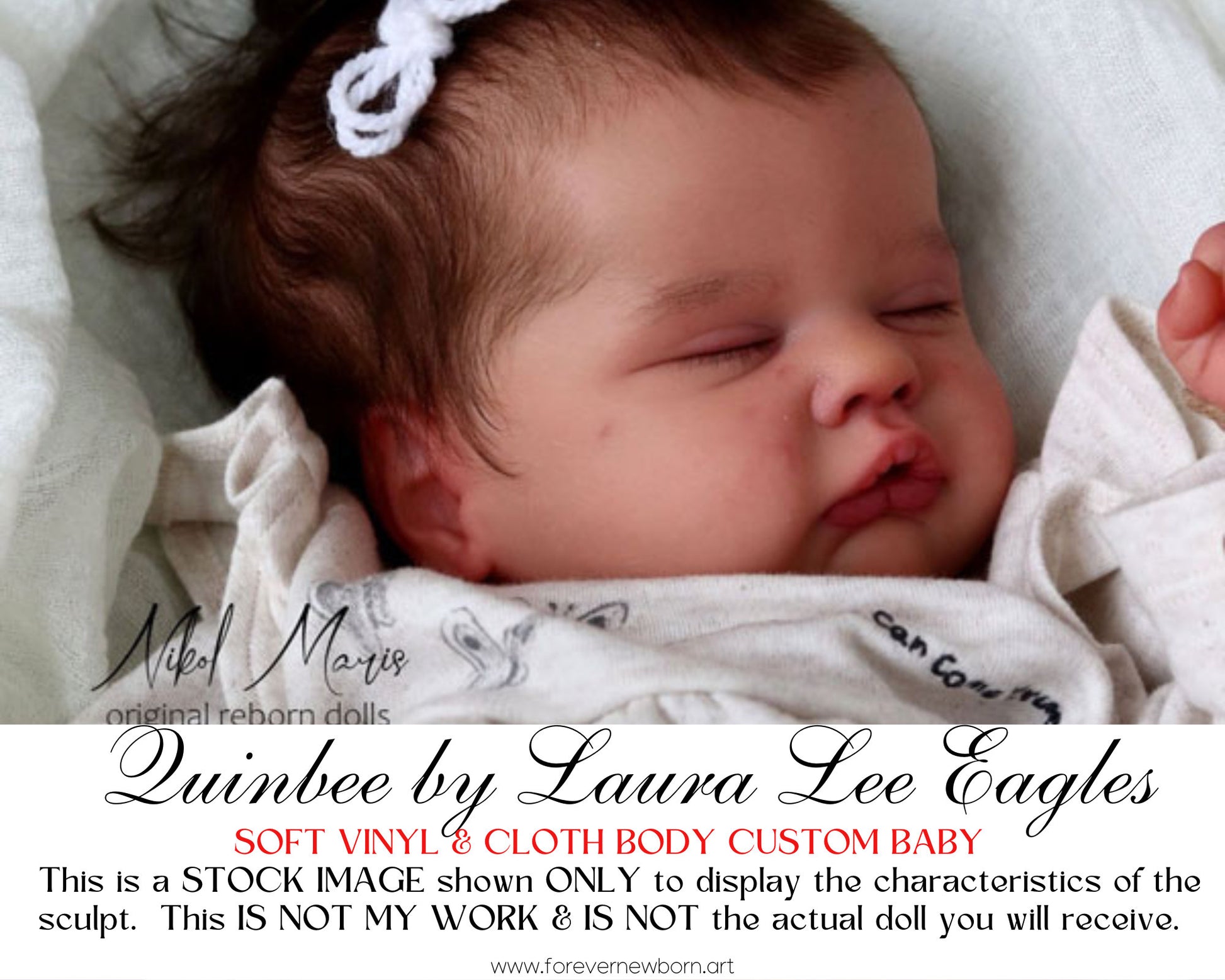 Beautiful Reborn Baby Dolls ~ CuStOm Quinbee by Laura Lee Eagles (18" + Full Limbs)