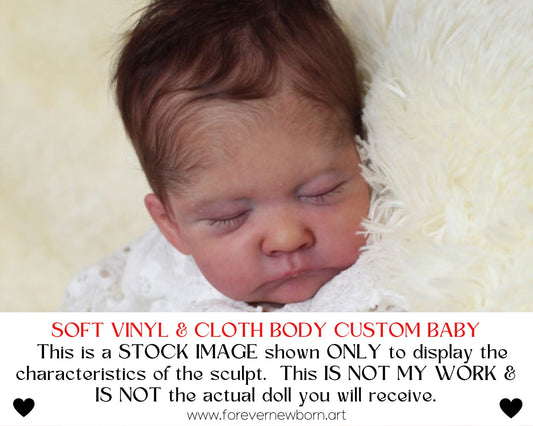 Beautiful Reborn Baby Dolls ~ CuStOm Roxy by Severine Piret (20"+Full Limbs)