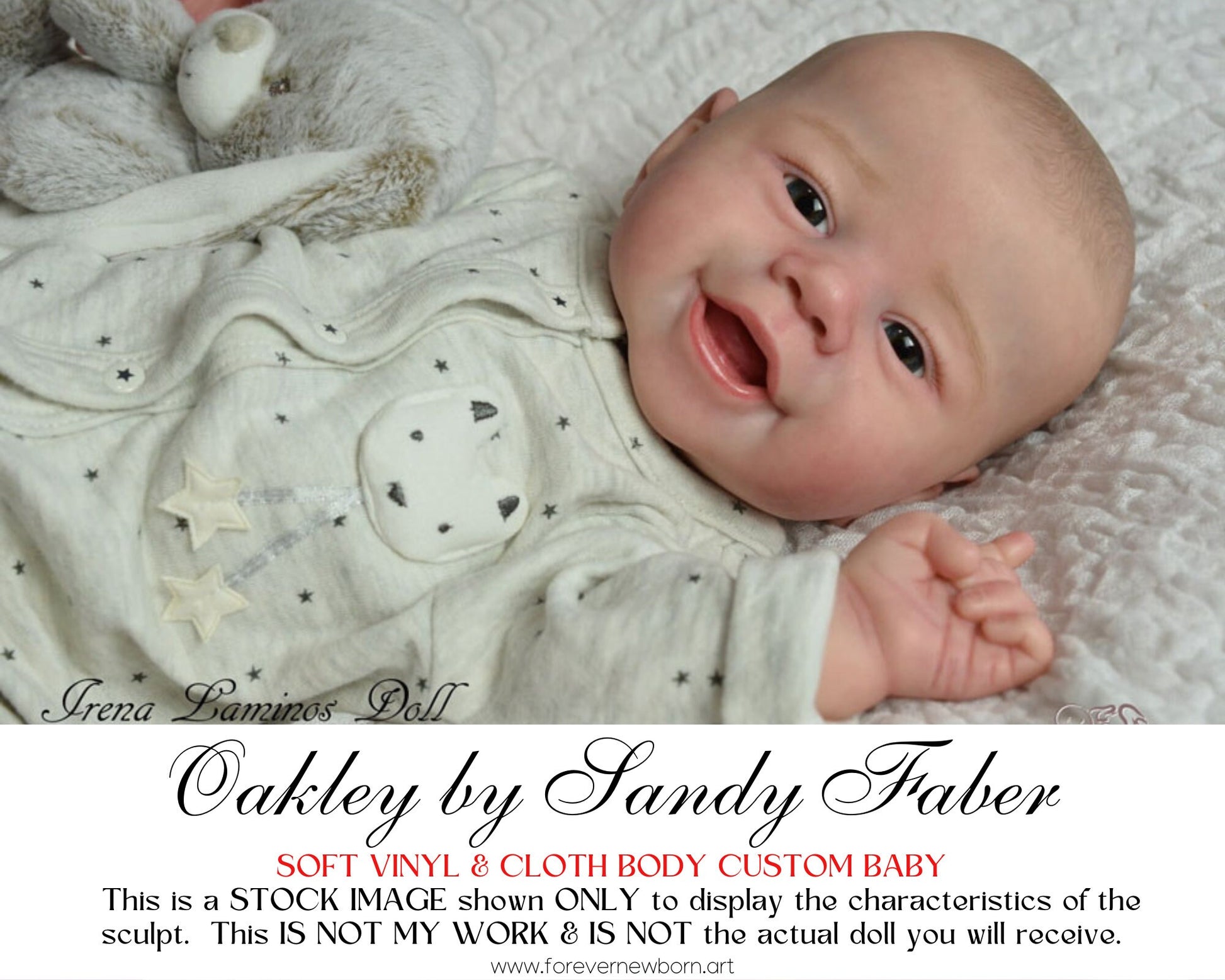 Beautiful Reborn Baby Dolls ~ CuStOm Oakley By Sandy Faber (17"+Full Limbs)