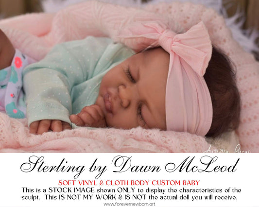 Ultra-Realistic ReBoRn BaBy ~ Sterling by Dawn McLeod **Examples Of My Work Included (23"+ Full Limbs)