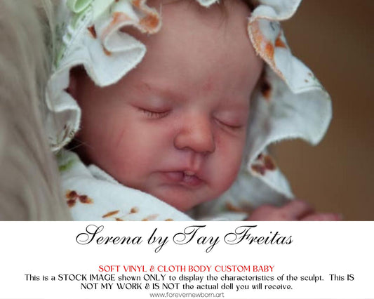 Beautiful Reborn Baby Dolls ~ CuStOm Serena by Tay Freitas (16"+Full Limbs)