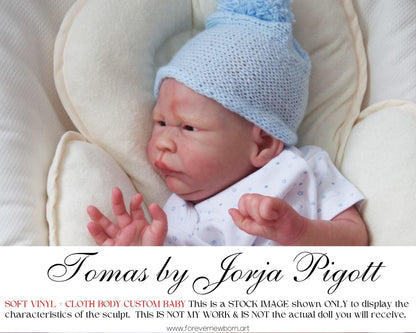 Beautiful Reborn Baby Dolls ~ CuStOm LE Tomas by Jorja Pigott (22"+Full Limbs)