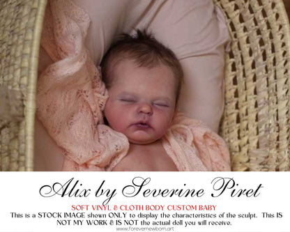 Ultra-Realistic ReBoRn BaBy ~ LE Alix by Severine Piret **Examples Of My Work Included (21"+Full Limbs)