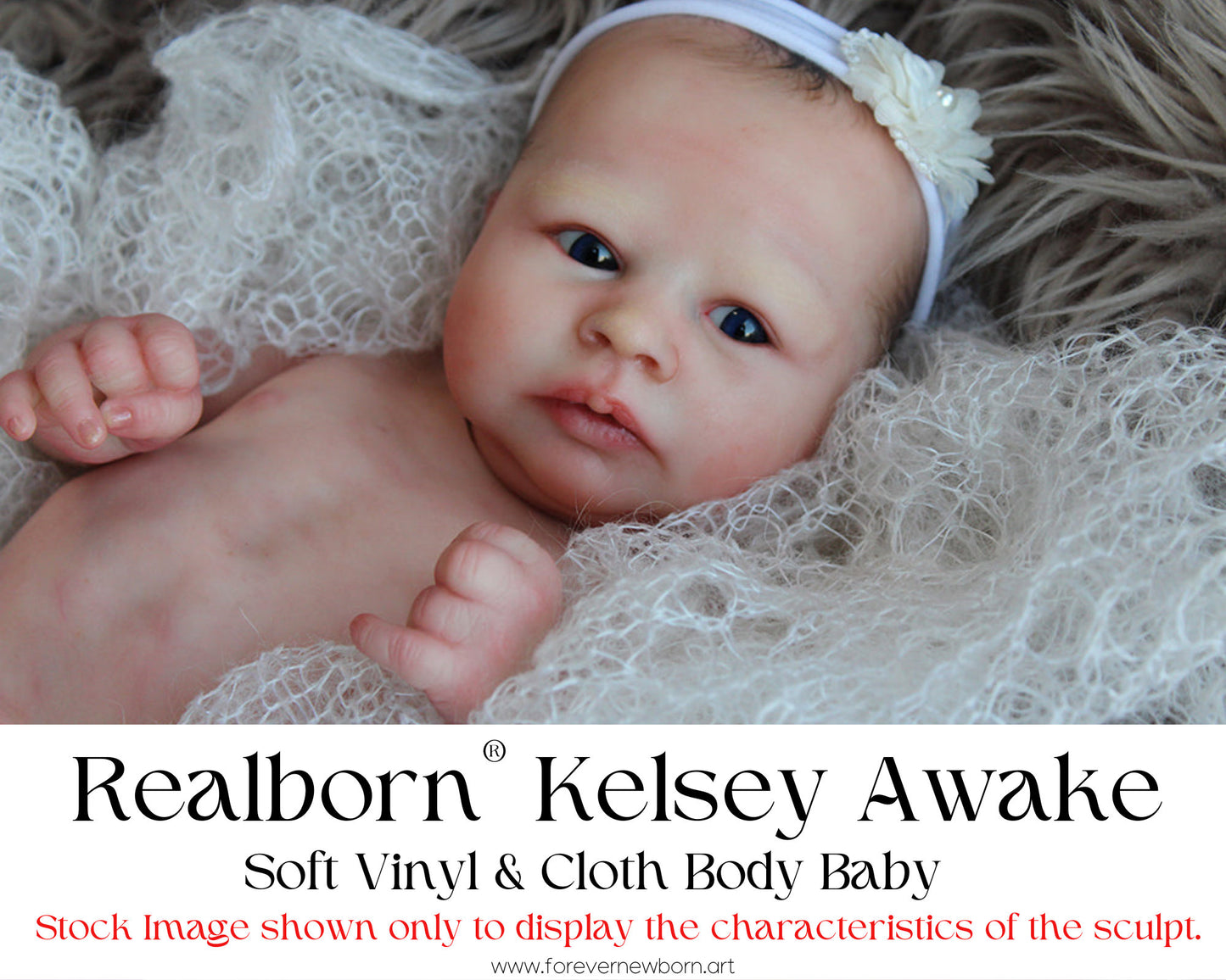 Beautiful Reborn Baby Dolls ~ CuStOm Realborn® Kelsey Awake (19" + Full Limbs)