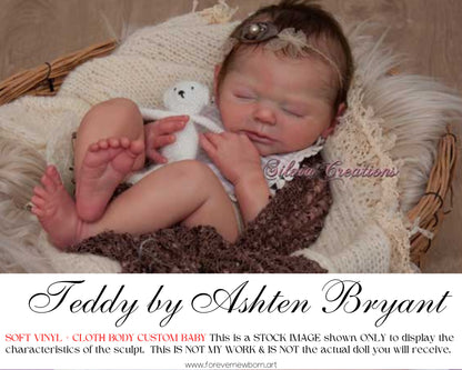 CuStOm ReBoRn Teddy by Ashten Bryant (19"+Full Limbs)