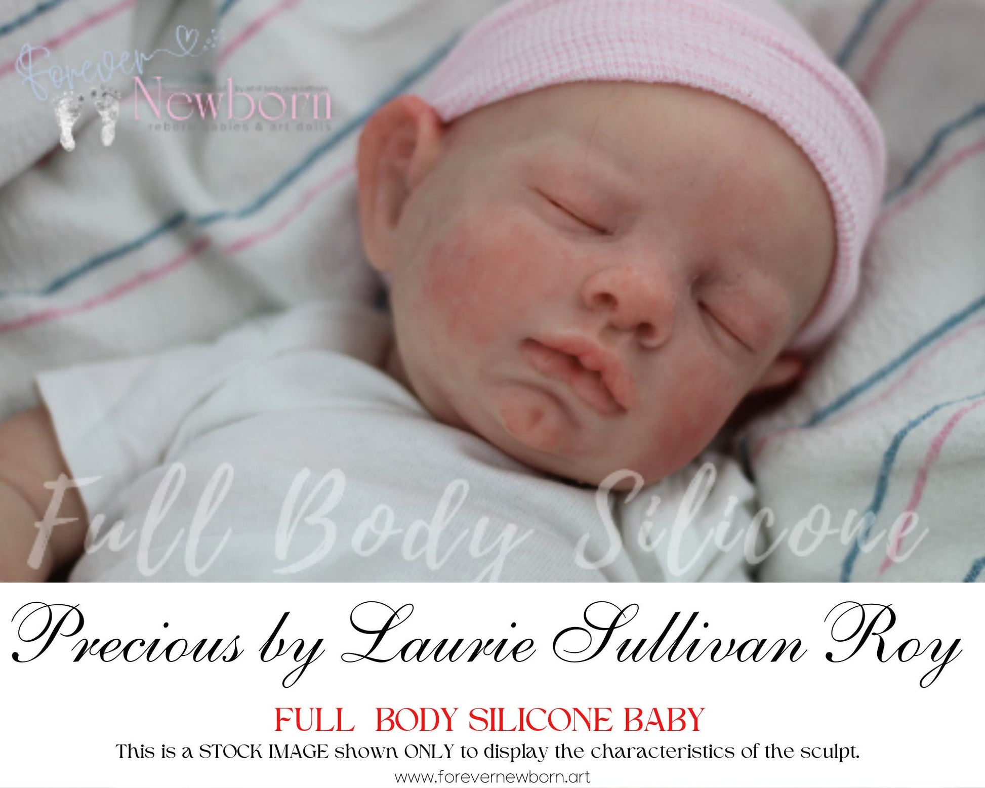 Full Body Silicone Baby Precious by Laurie Sullivan Roy (21 inches 9 lbs) *pictures are of my own work.