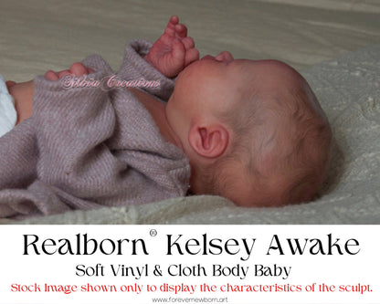 Beautiful Reborn Baby Dolls ~ CuStOm Realborn® Kelsey Awake (19" + Full Limbs)