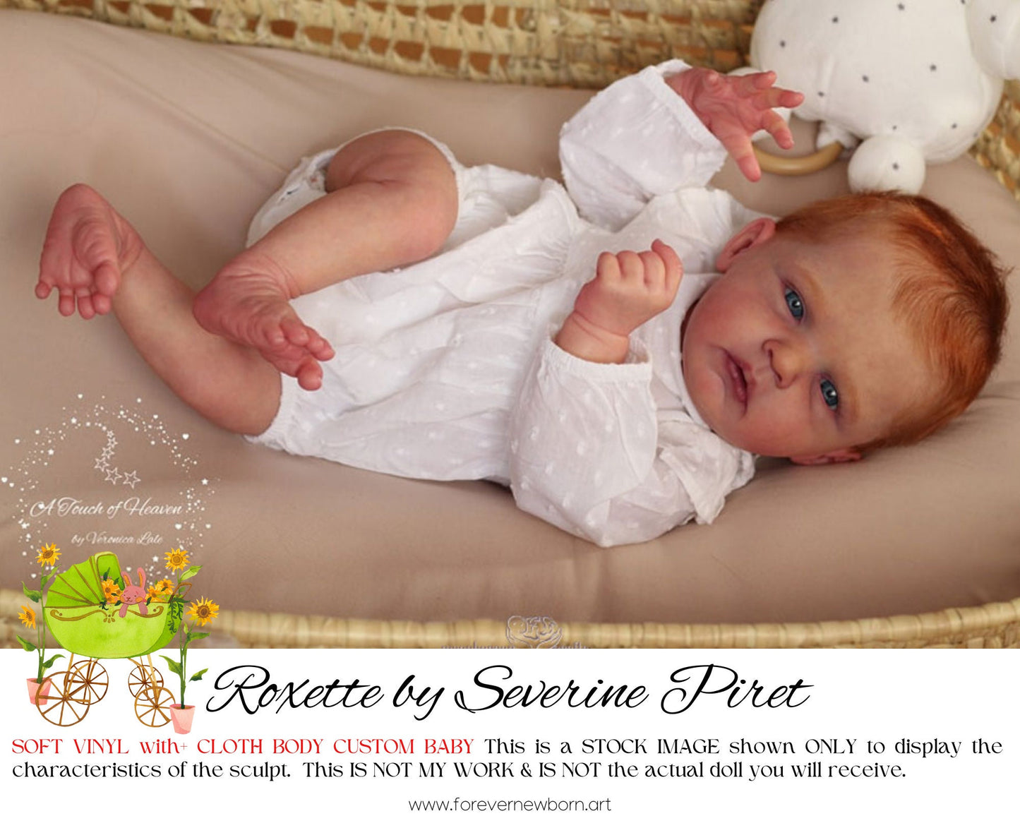 Beautiful Reborn Baby Dolls ~ CuStOm Roxette by Severine Piret (20"+Full Limbs)