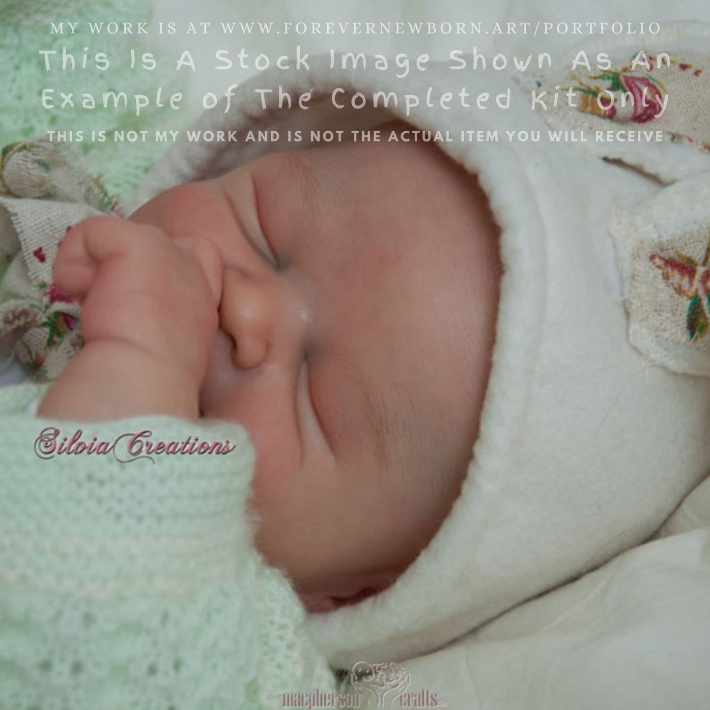 Ultra-Realistic ReBoRn BaBy ~ Alisha by Sabrina Hergarten **Examples Of My Work Included (21"+Full Limbs)