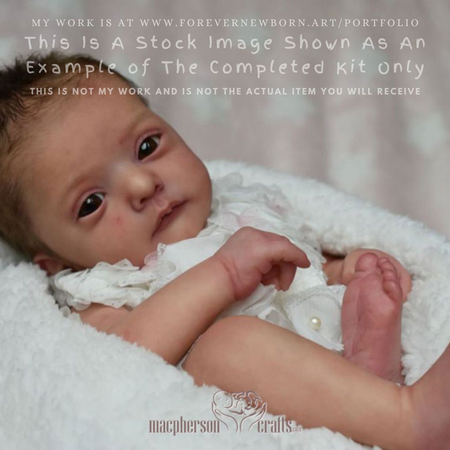 Ultra-Realistic ReBoRn BaBy ~ Ana by Gudrun Legler **Examples Of My Work Included (19"+Full Limbs)