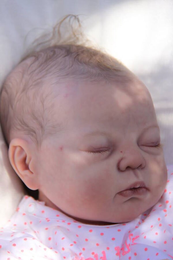 Ultra-Realistic ReBoRn BaBy ~ Annie by Adrie Stoete **Examples Of My Work Included (18" Full Limbs)