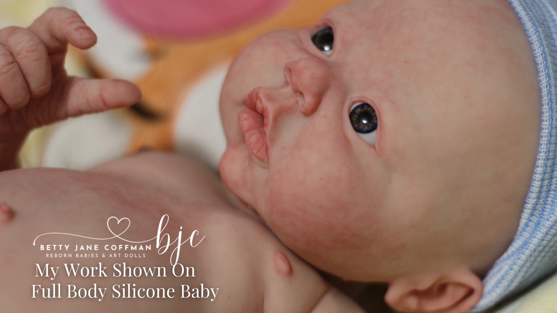 Full Body Silicone Baby Annelene/Andrew Asleep (17.5 inches 5 lbs 6 oz) *Listing Images include my own work.