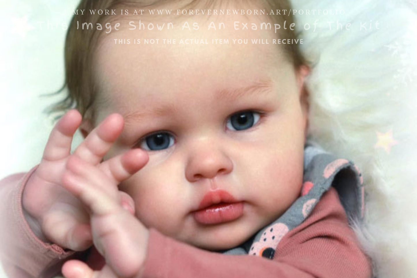 Ultra-Realistic ReBoRn BaBy ~ Ellie by Irina Kaplanskaya 22" Full Limbs