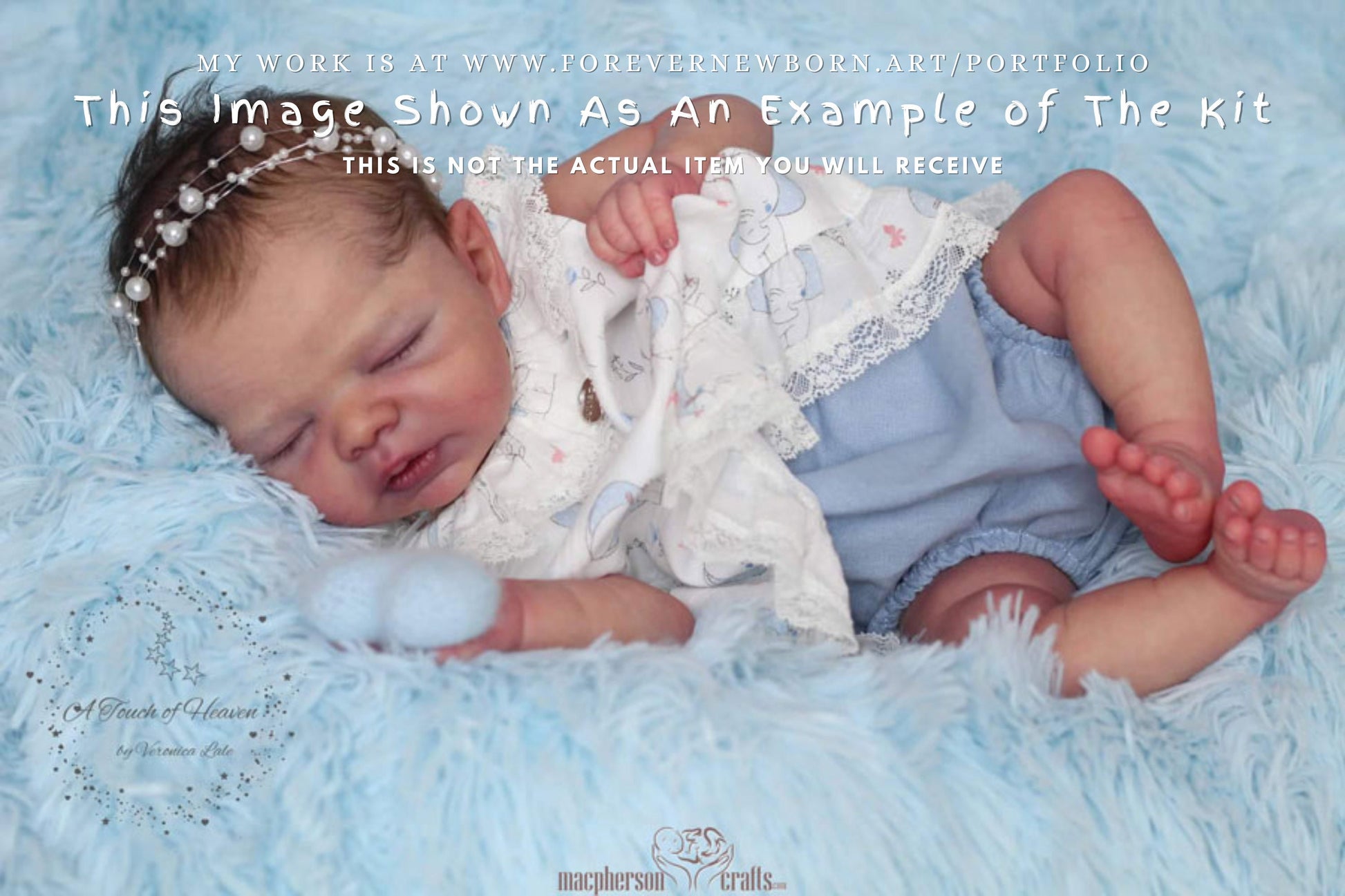 Ultra-Realistic ReBoRn BaBy ~ Greer by Dawn McLeod 19" Full Limbs