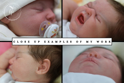 Ultra-Realistic ReBoRn BaBy ~ Annie by Adrie Stoete **Examples Of My Work Included (18" Full Limbs)