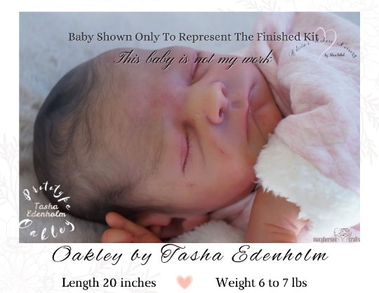 Ultra-Realistic ReBoRn BaBy ~ Oakley by Tasha Edenholm **Examples Of My Work Included (20"+Full Limbs)