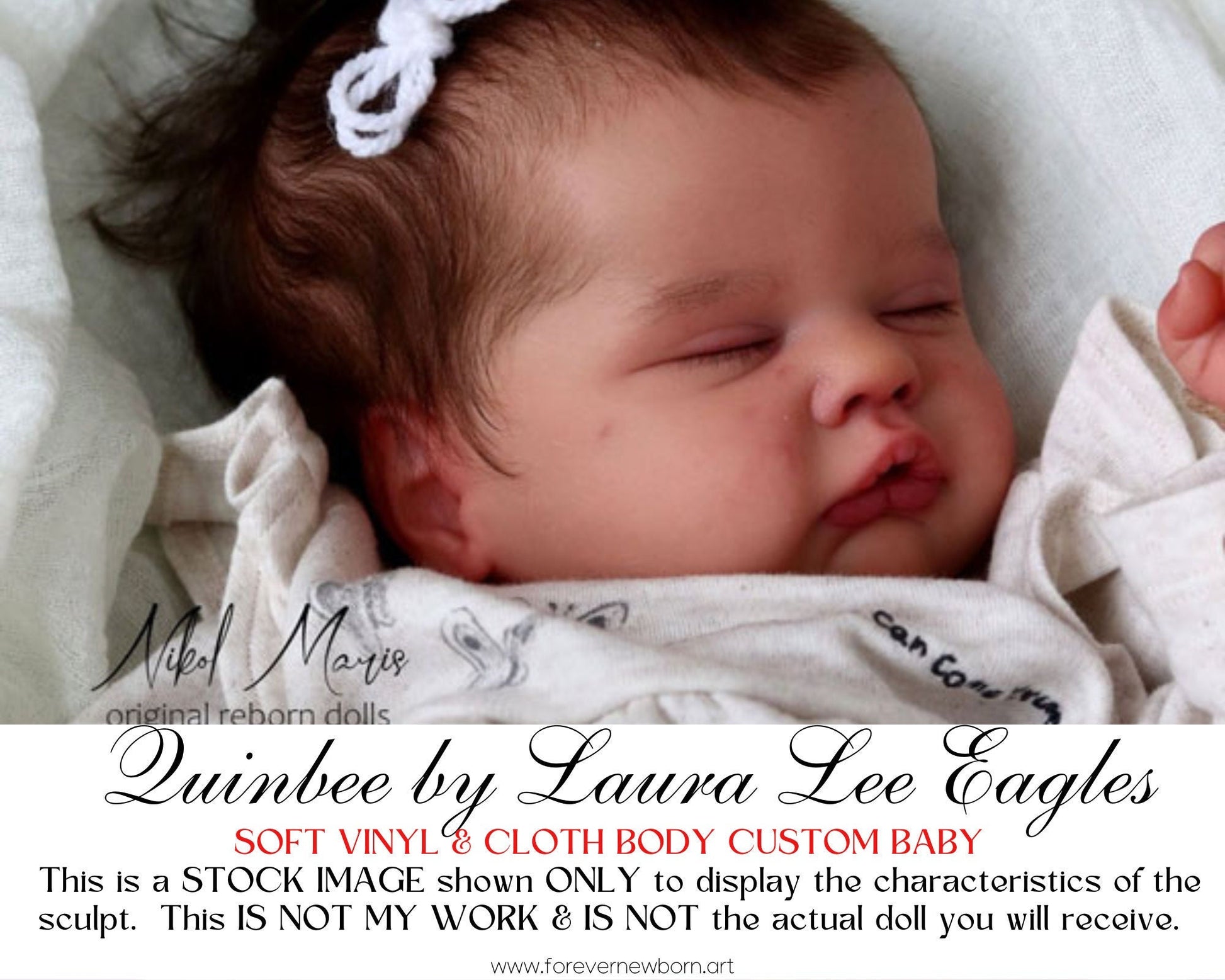 ECONOMY Baby Custom Quinbee by Laura Lee Eagles (18" + Full Limbs)