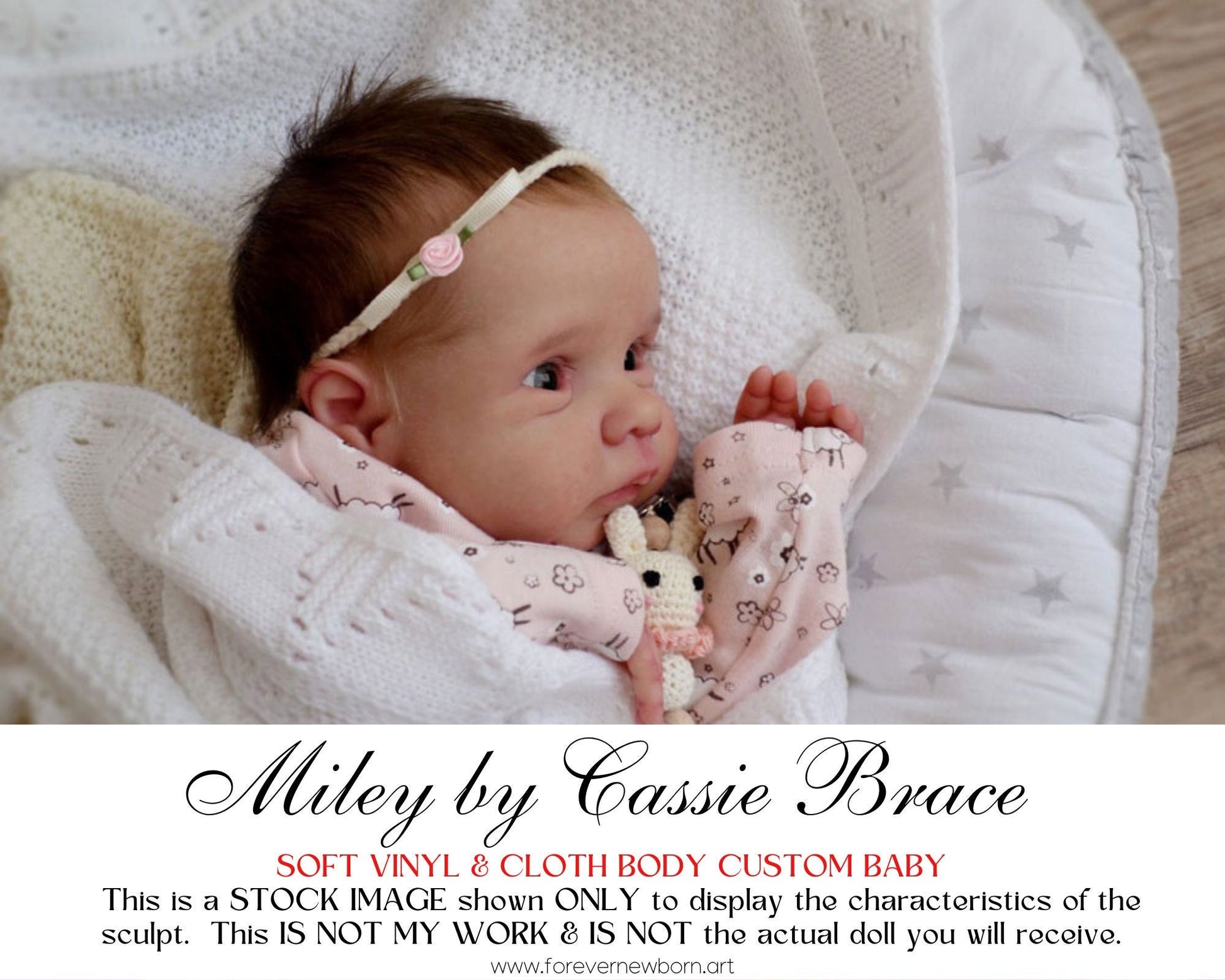 ECONOMY Baby Custom Miley by Cassie Brace (20"+Full Limbs)