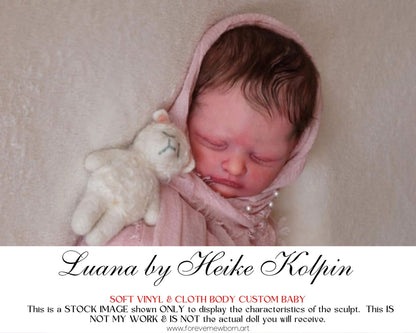 ECONOMY Baby Custom Luana by Heike Kolpin (19"+Full Limbs)