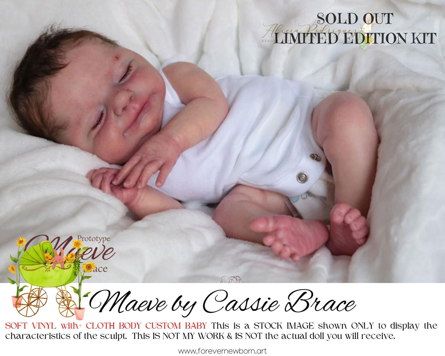 Bundle Deal! *ECONOMY Baby Custom Maeve by Cassie Brace (19"+Full Limbs)