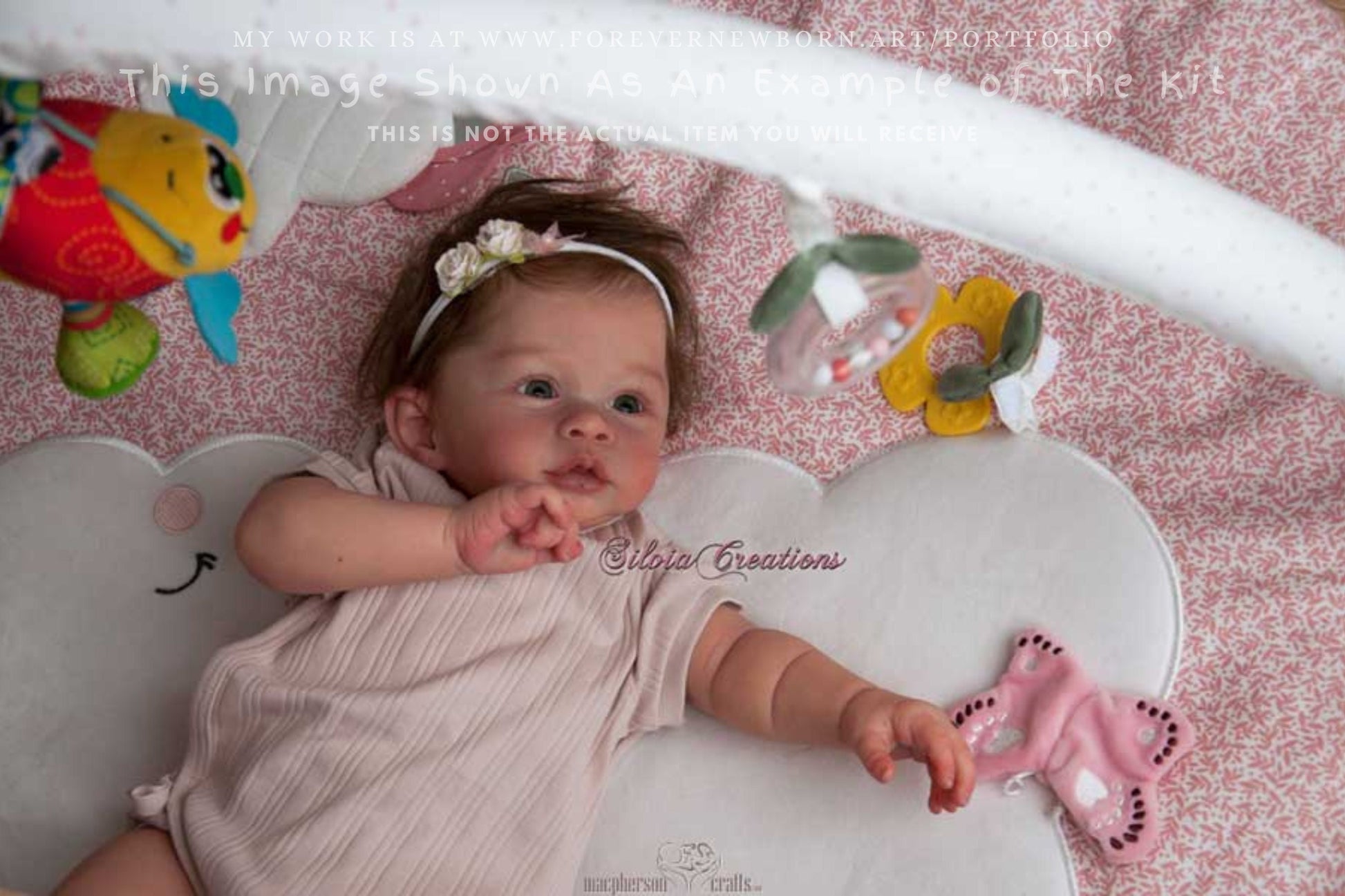 ECONOMY Baby Custom Zipporah by Andrea Arcello 19" Full Limbs