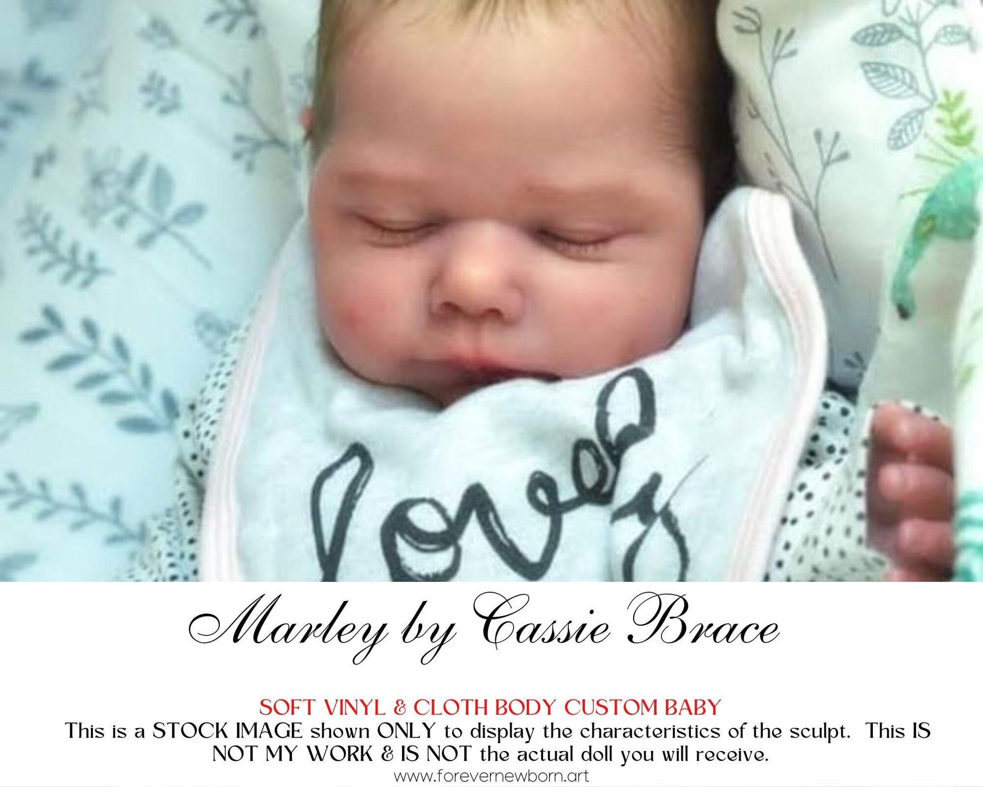 ECONOMY Baby Custom Marley by Cassie Brace (20"+Full Limbs)