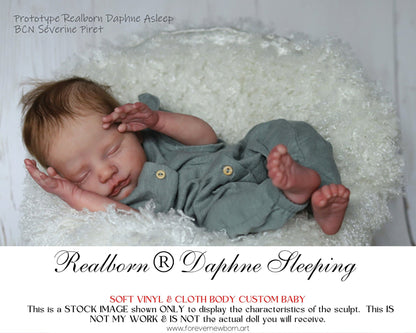 ECONOMY Baby Custom Realborn® Daphne Sleeping (19"+Full Limbs)